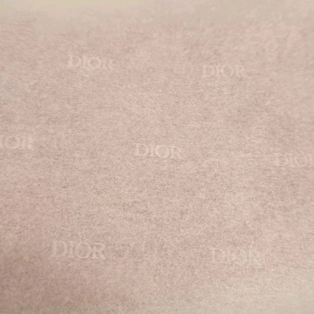 DIOR Boutique Tissue Paper Authentic Luxury Gift Dior Wrap Cream Tissue Paper